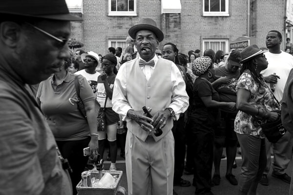 Man with Cigar. The Treme, New Orleans.